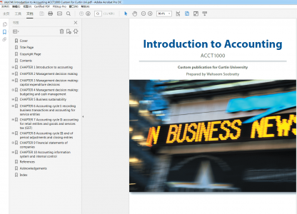 (AUCM) Introduction to Accounting ACCT1000 Custom testbank + ebook