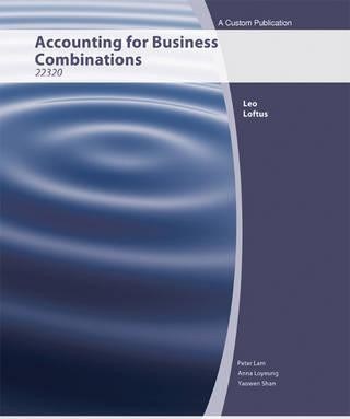 (Aucs) Accounting for Business Combinations for University testbank + ebook